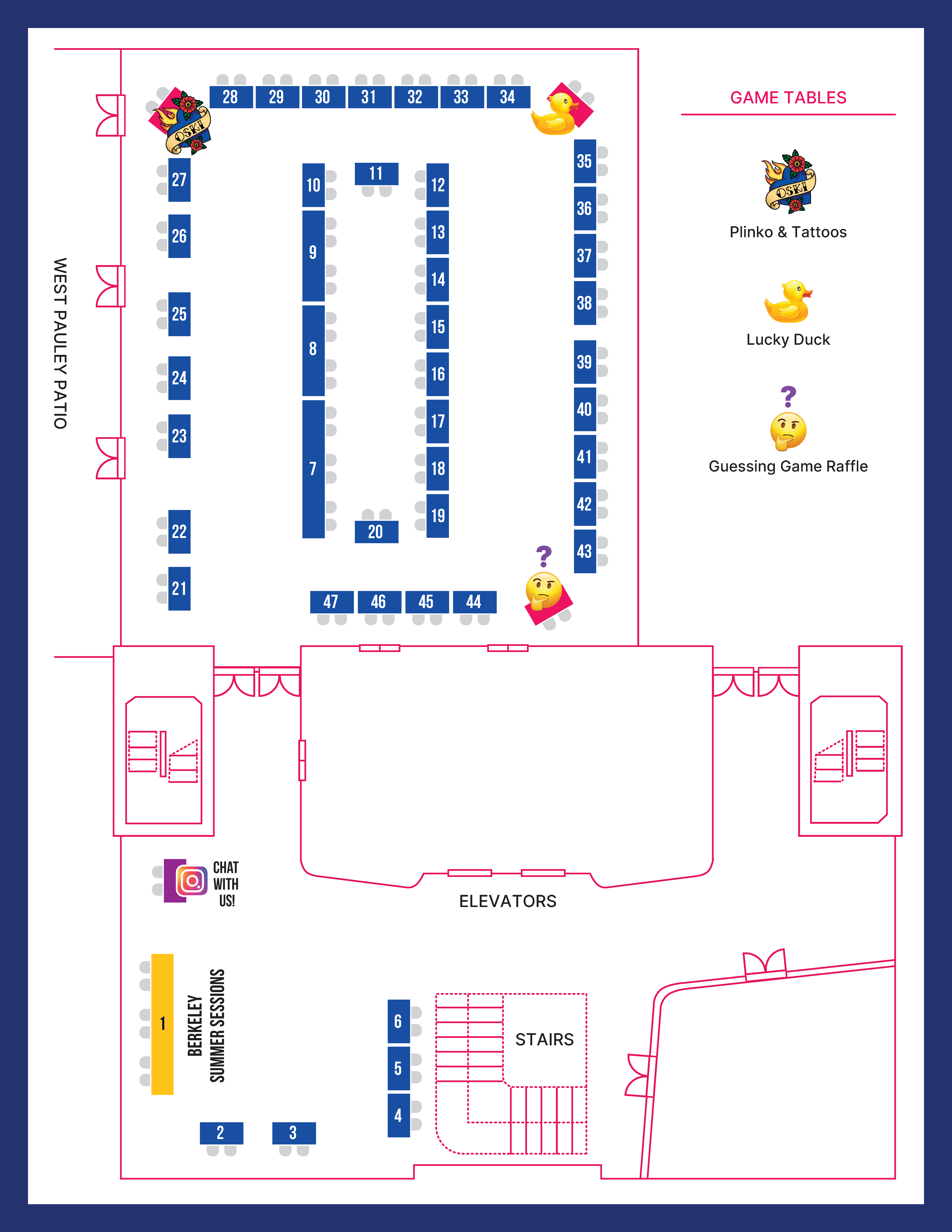 Summer Opportunities Fair Page 2 Vendor Map